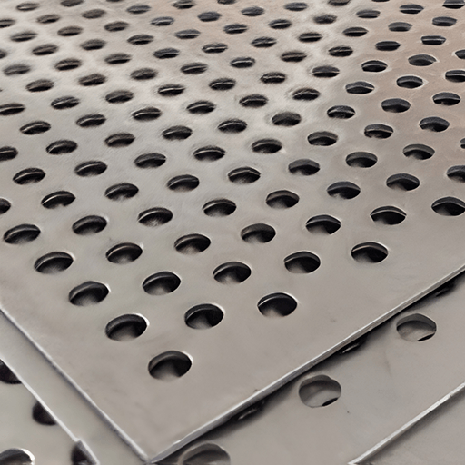 Perforated steel sheet